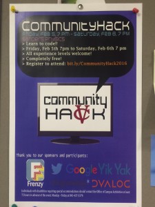 Vassar Hackathon Poster