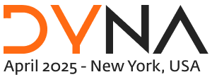 DYNA Spring 2025 text logo