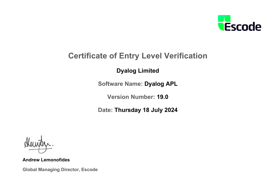 Certificate escrow certificate